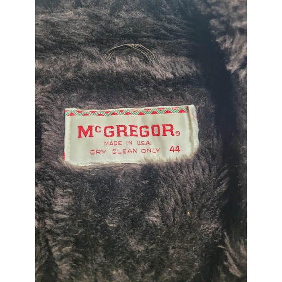 Vintage 90s McGregor Corduroy Sherpa Jacket Size‎ 44 Western RW10344 - Picture 5 of 5